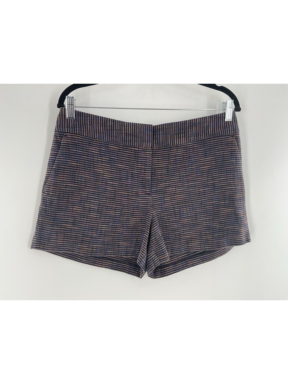 Loft Size 6 Women’s Shorts The Riviera Short Striped Blue Yellow Orange 067